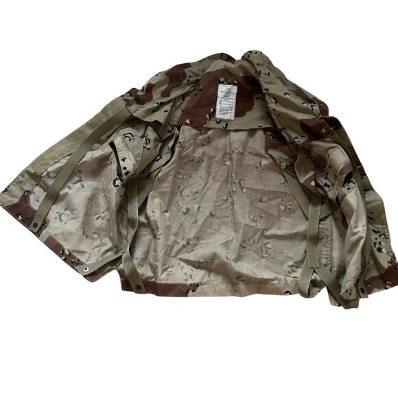 Military Desert Camouflage Vest  PASGT Small  Light Industries  Cotton Nylon - Picture 10 of 10